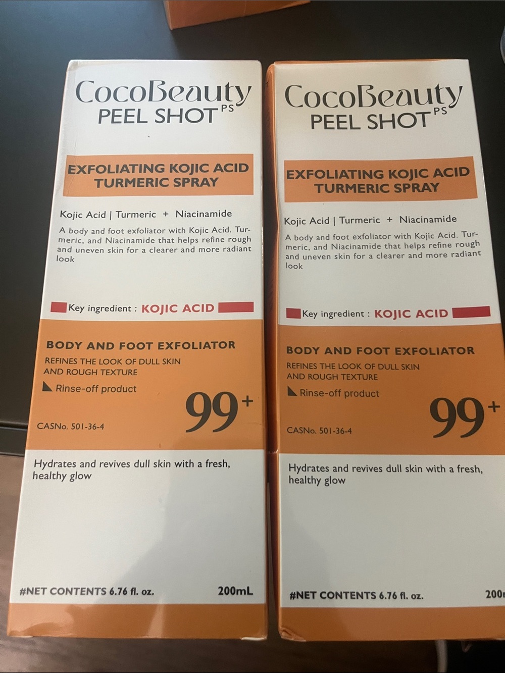 Peel Shot Exfoliating Kojic Acid Turmeric Spray - 2